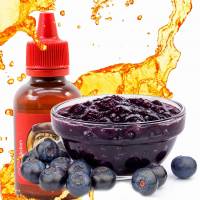 Жидкость для электронных сигарет PUFF Черничный Джем ↥ Blueberry Jam  50мл 30VG 70PG