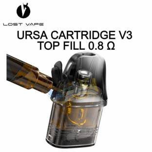 Lost Vape URSA v3 0.8Ом 2.5мл змінний картридж Lost Vape URSA v3 0.8Ом 2.5мл змінний картридж