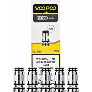 Voopoo PnP X 0.2Ом 40-60Ват Coil Випаровувач (Оригінал) Voopoo PnP X 0.2Ом 40-60Ват Coil Випаровувач (Оригінал)