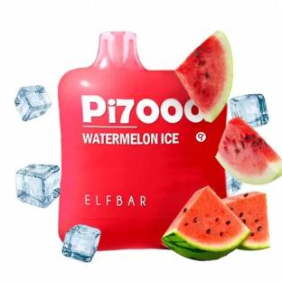 Elf Bar Pi7000 5% Watermelon Ice одноразовий вейп