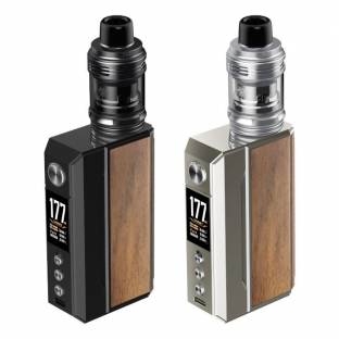 Voopoo DRAG 4 + Uforce-L Tank KIT Black Wallnut 177 Вт Боксмод Оригінал
