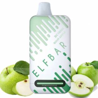Elf Bar BC18000 5% Sour Apple одноразовий вейп