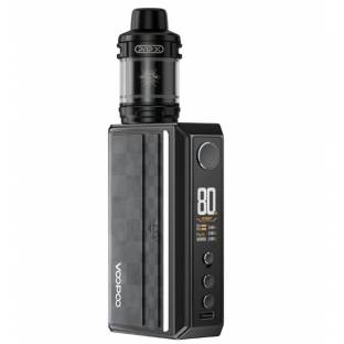 Voopoo DRAG 5 + Uforce-X Tank KIT Black 177 Вт Боксмод Оригінал Voopoo DRAG 5 + Uforce-X Tank KIT Black 177 Вт Боксмод Оригінал
