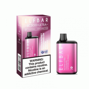 Elf Bar BC5000 ULTRA Strawberry Watermelon Peach 5% одноразовий вейп Elf Bar BC5000 ULTRA Strawberry Watermelon Peach 5% одноразовий вейп