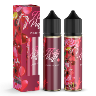 Fluffy Puff Cherry Candy (Гліцерін та буст у подарунок) 60мл 1.5мг
