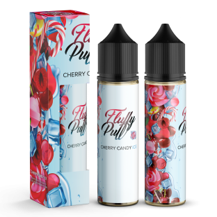 Fluffy Puff Cherry Candy ICE (Гліцерін та буст у подарунок) 60мл 3мг