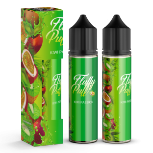 Fluffy Puff Kiwi Passion (Гліцерін та буст у подарунок) 60мл 3мг