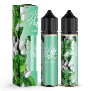 Fluffy Puff White Mints (Гліцерін та буст у подарунок) 60мл 1.5мг