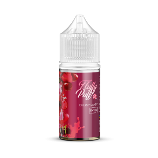 Fluffy Puff Cherry Candy Extra Ароматизатор (Гліцерін та буст у подарунок) 30мл 25мг 