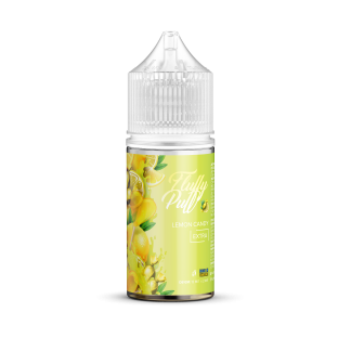 Fluffy Puff Lemon Candy Extra Ароматизатор (Гліцерін та буст у подарунок) 30мл 25мг 
