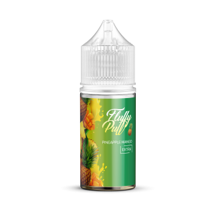 Fluffy Puff Pineapple Mango Extra Ароматизатор (Гліцерін та буст у подарунок) 30мл 25мг 