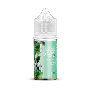 Fluffy Puff White Mints Extra Ароматизатор (Гліцерін та буст у подарунок) 30мл 25мг 