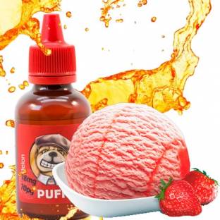 Жидкость для электронных сигарет PUFF Клубничное Мороженое ↥ Strawberry Ice  50мл 30VG 70PG
