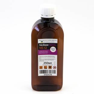 Никотиновая основа для самозамеса DIYV 12мг 50VG 50PG 250мл
