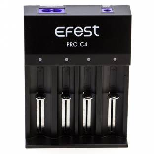 Зарядное устройство Efest PRO C4 Charger для аккумуляторов 18650 Зарядное устройство Efest PRO C4 Charger для аккумуляторов 18650