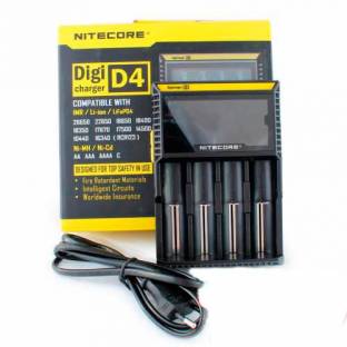 Зарядное устройство Nitecore Digi charger D4 для аккумуляторов 18650 Зарядное устройство Nitecore Digi charger D4 для аккумуляторов 18650