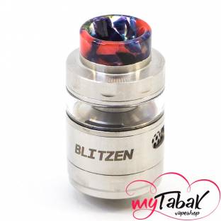 GeekVape Blitzen RTA - бачек обслуживаемый атомайзер 5мл Φ24мм Silver Реплика GeekVape Blitzen RTA - бачек обслуживаемый атомайзер 5мл Φ24мм Silver Реплика