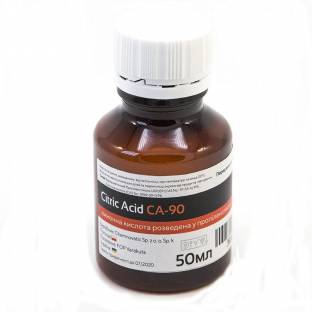 Добавка к е-жидкости DIYV Citric Acid CA-90 9% 50мл - Chemnovatic Добавка к е-жидкости DIYV Citric Acid CA-90 9% 50мл - Chemnovatic