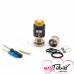 Дрип-атомайзер iJoy Combo RDTA II D25мм (SS) Черный Реплика фото