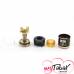 Дрип-атомайзер iJoy Combo RDTA II D25мм (SS) Черный Реплика в Украине