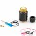 Druga 24 RDA by Augvape - Дрипка Black Черный 24мм Реплика