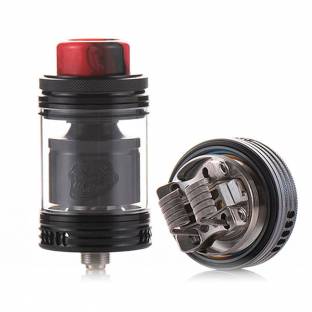 2pcs Framed Staple Clapton (0.33Ω Ni80 Wotofo The Troll X RTA - 4.4мл Φ24мм Black Оригінал