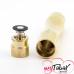 GLM V2 Mech Mod - 18650 гибридный механический мод Brass Латунь Реплика