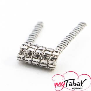 UD Twisted Fused Clapton FT 0.1 Ом (26GA*2)*2+Ribbon готовая спираль - 1 шт UD Twisted Fused Clapton FT 0.1 Ом (26GA*2)*2+Ribbon готовая спираль - 1 шт