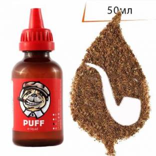 Жидкость для электронных сигарет PUFF Табак Трубочный ↥ Pipe Tobacco 50мл  70VG 30PG