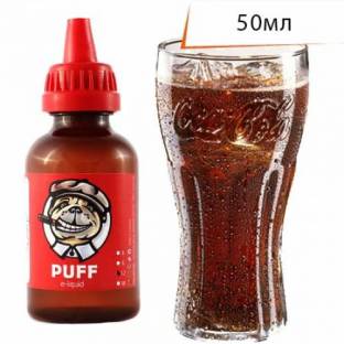 Жидкость для электронных сигарет PUFF Кола ↥ Cola 50мл 70VG 30PG Жидкость для электронных сигарет PUFF Кола ↥ Cola 50мл 70VG 30PG