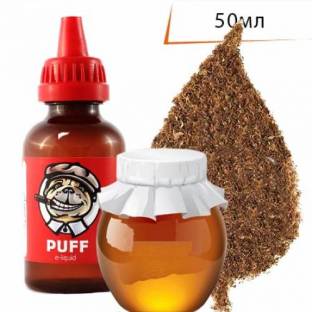 Жидкость для электронных сигарет PUFF Табак медовый ↥ Honey Tab 50мл  70VG 30PG