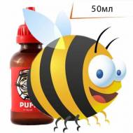 Жидкость для электронных сигарет PUFF Веселый Шмель ↥  Crazy Bumblebee 50мл 70VG 30PG 