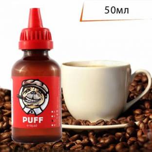 Жидкость для электронных сигарет PUFF Крепкий Кофе  ↥ Strong Coffee 50мл 70VG 30PG