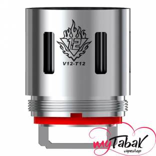 Испаритель SMOK V12-T12 0.12 Ом для TFV12 Coil (Оригинал) Испаритель SMOK V12-T12 0.12 Ом для TFV12 Coil (Оригинал)