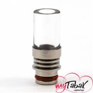 #118 Дрип тип (SS+Glass) 510й (A10, B5.9, C11, D4.9, E5.4, F22.2 мм)