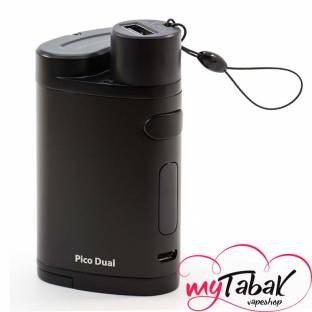 Eleaf Pico Dual 200Ватт Бокс Мод Black Оригинал (ELPKDLBK) Eleaf Pico Dual 200Ватт Бокс Мод Black Оригинал (ELPKDLBK)