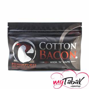 Cotton Bacon - органическая вата (10см, 10шт.) оригинал Cotton Bacon - органическая вата (10см, 10шт.) оригинал