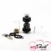 DotMod Petri 24 RTA - бачек обслуживаемый атомайзер 3мл 24мм (Реплика) Black