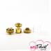 DotMod Petri 22 RTA - бачек обслуживаемый атомайзер 2мл 22мм (Реплика) Brass