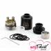 Petri V3 RDA - Black обслуживаемый дрип атомайзер Φ22 мм 