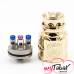 Comp Lyfe HK knurl style Mod & mini Battle style RDA - набор мехмод + дрипка Brass Φ25мм Клон в Украине