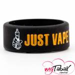 No2 Vape band (Just Vape It) Силиконовое кольцо Черное
