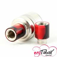 #27g Дрип тип (SS + Acrylic) 510й (A13, B7, C13, D4.4, E5.7, F13 мм)