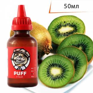Жидкость для электронных сигарет PUFF Киви Новозеландское ↥ Kiwi New Zealand 50мл 50VG 50PG 