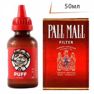 Жидкость для электронных сигарет PUFF Пел Мел ↥ Pall Mall 50мл  30VG 70PG  PLUS