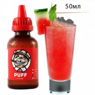 Жидкость для электронных сигарет PUFF Арбузный Поцелуй ↥ Watermelon Kiss 50мл 30VG 70PG