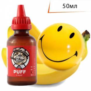 Жидкость для электронных сигарет PUFF Банановая Улыбка ↥ Banana Smile 50мл 30VG 70PG 