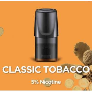 Картриджи RELX Pods Classic Tobacco  2мл 50мг Солевой никотин 3шт Оригинал