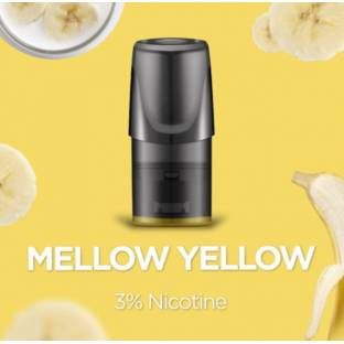 Картриджи RELX Pods Mellow Yellow (банан со сливками) 2мл 30мг Солевой никотин 3шт Оригинал Картриджи RELX Pods Mellow Yellow (банан со сливками) 2мл 30мг Солевой никотин 3шт Оригинал