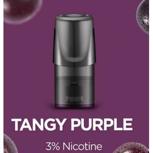Картриджи RELX Pods Tangy Purple (виноград) 2мл 30мг Солевой никотин 3шт Оригинал